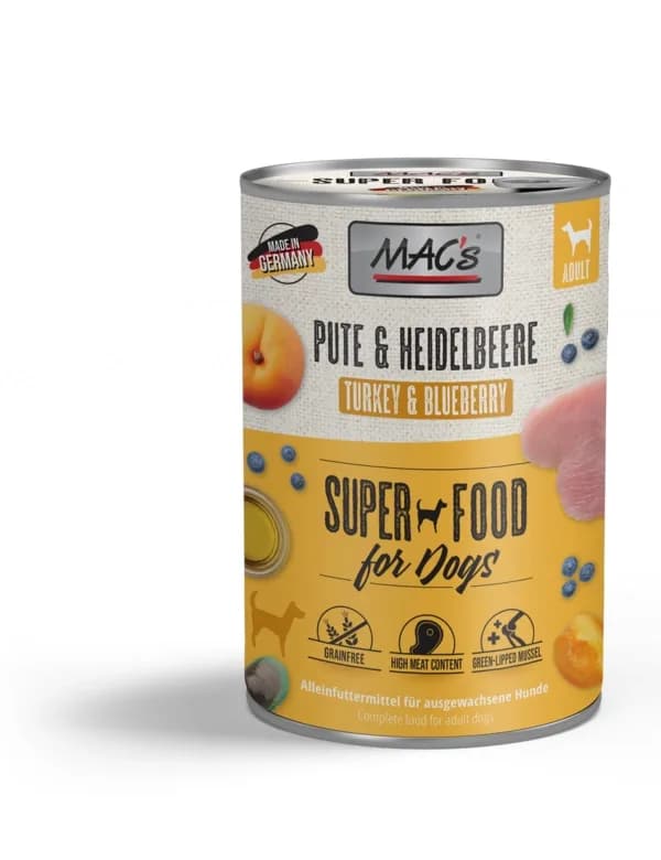 Mac S DOG Pute & Heidelbeeren