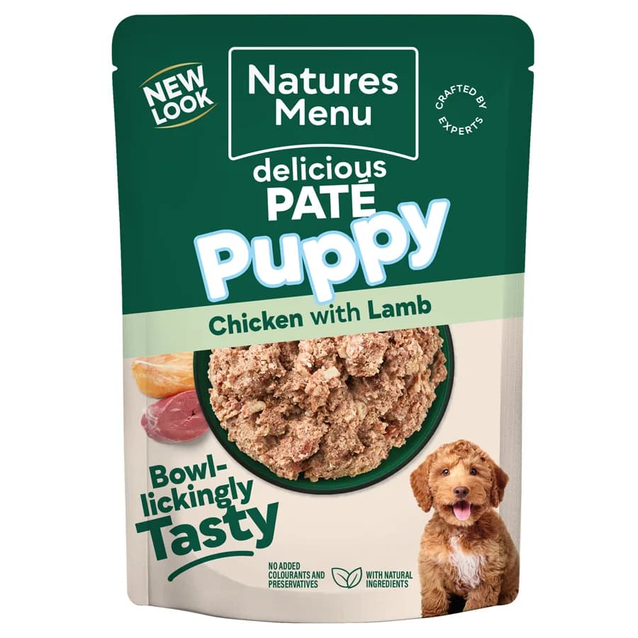 Nature's Menu Junior Dog Food Chicken & Lamb