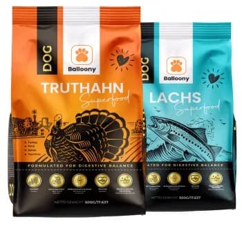 Balloony.pet German Shephy Hundefutter Lachs Truthahn