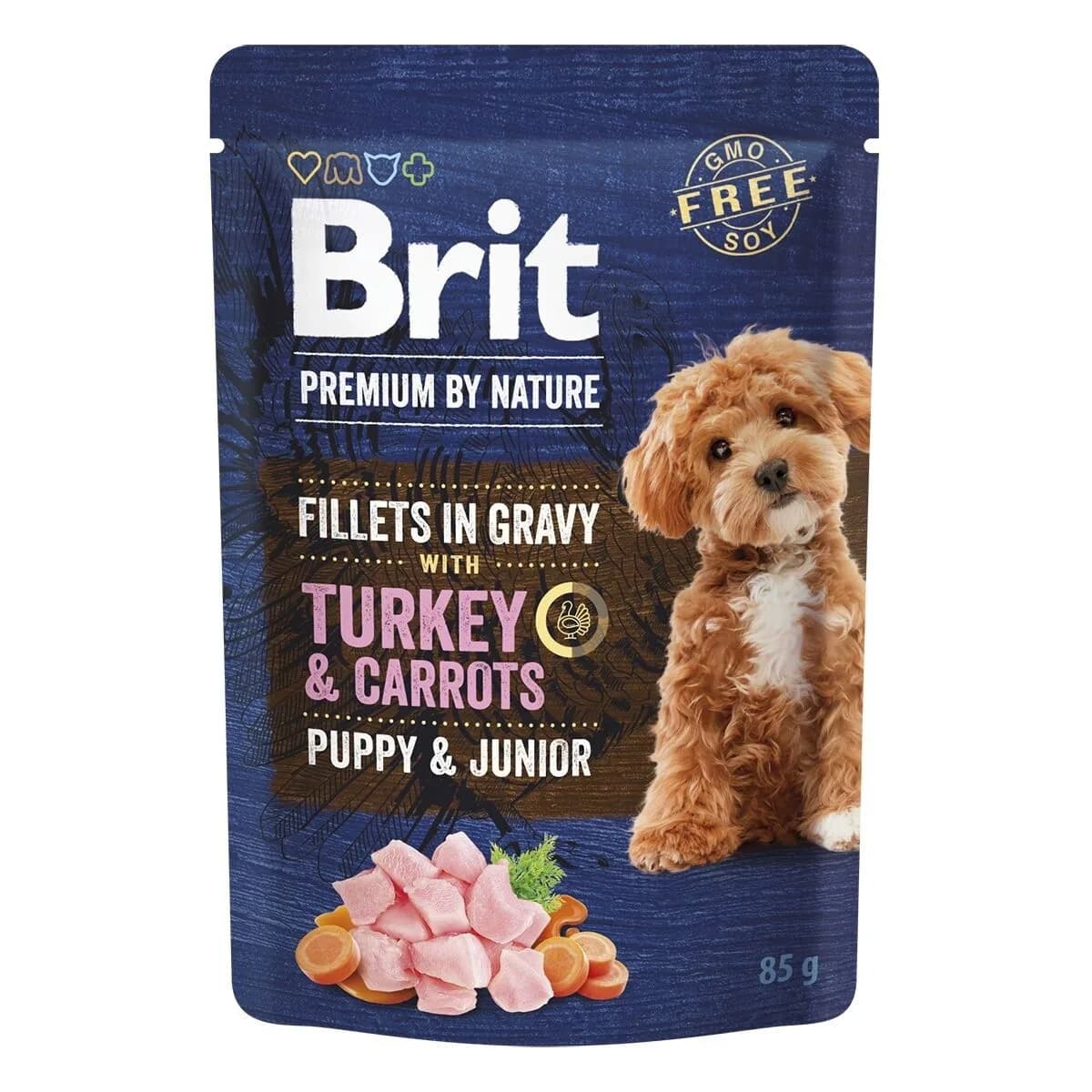 Brit Premium by Nature Dog Puppy & Junior Turkey & Carrot