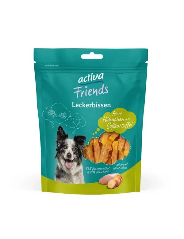 activa Friends Leckerbissen Hühnchen an Süßkartoffel