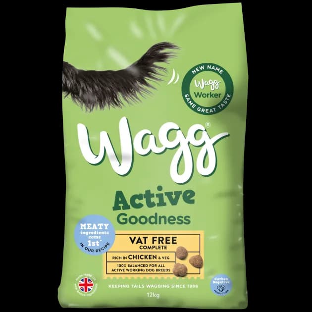 Wagg Active Goodness Dog Food with Chicken & Veg - Wagg Pet Foods