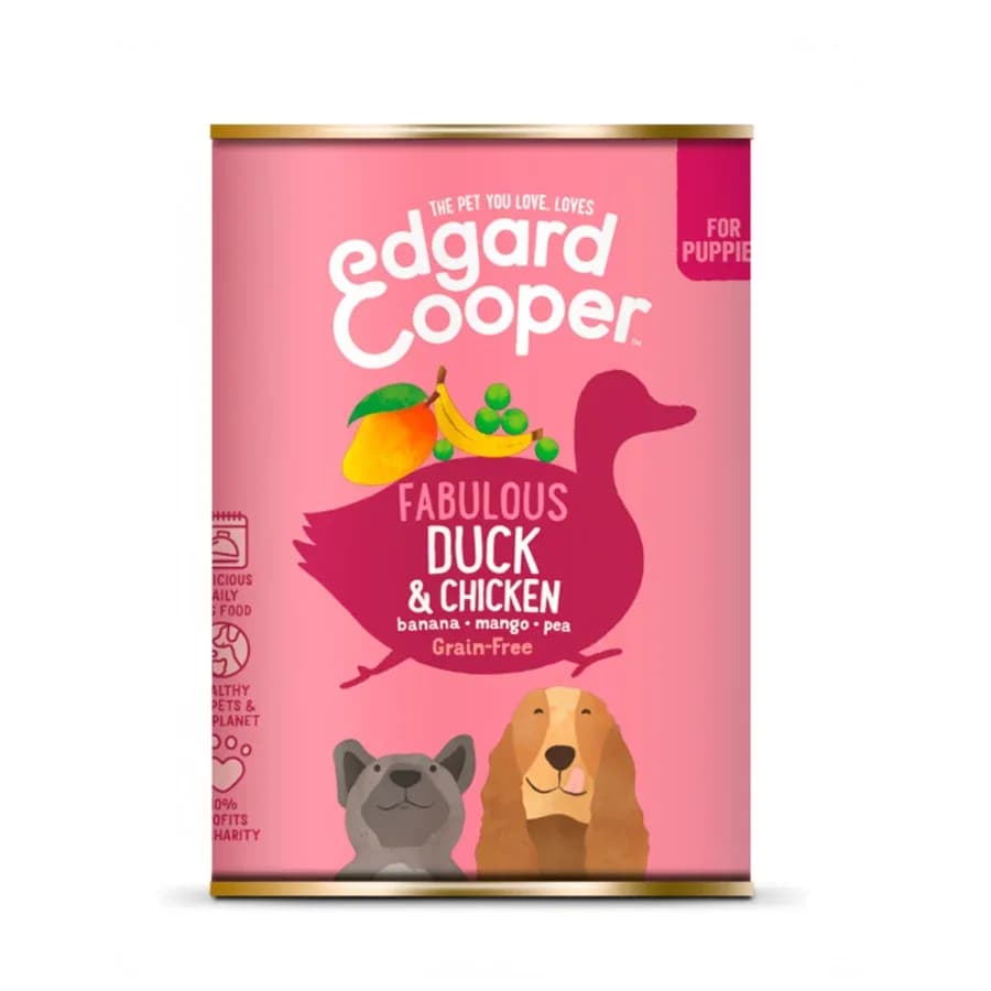 Edgard & Cooper Puppy Pato y Pollo