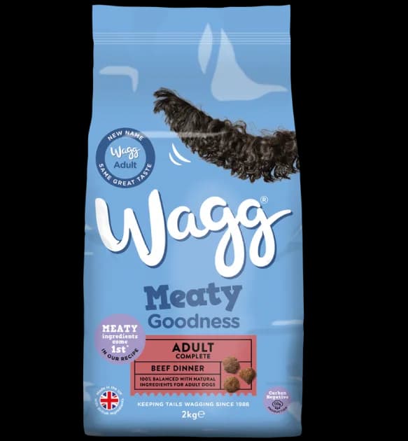 Wagg Meaty Goodness Adult Dog Food with Beef, Veg & Gravy - Wagg Pet Foods