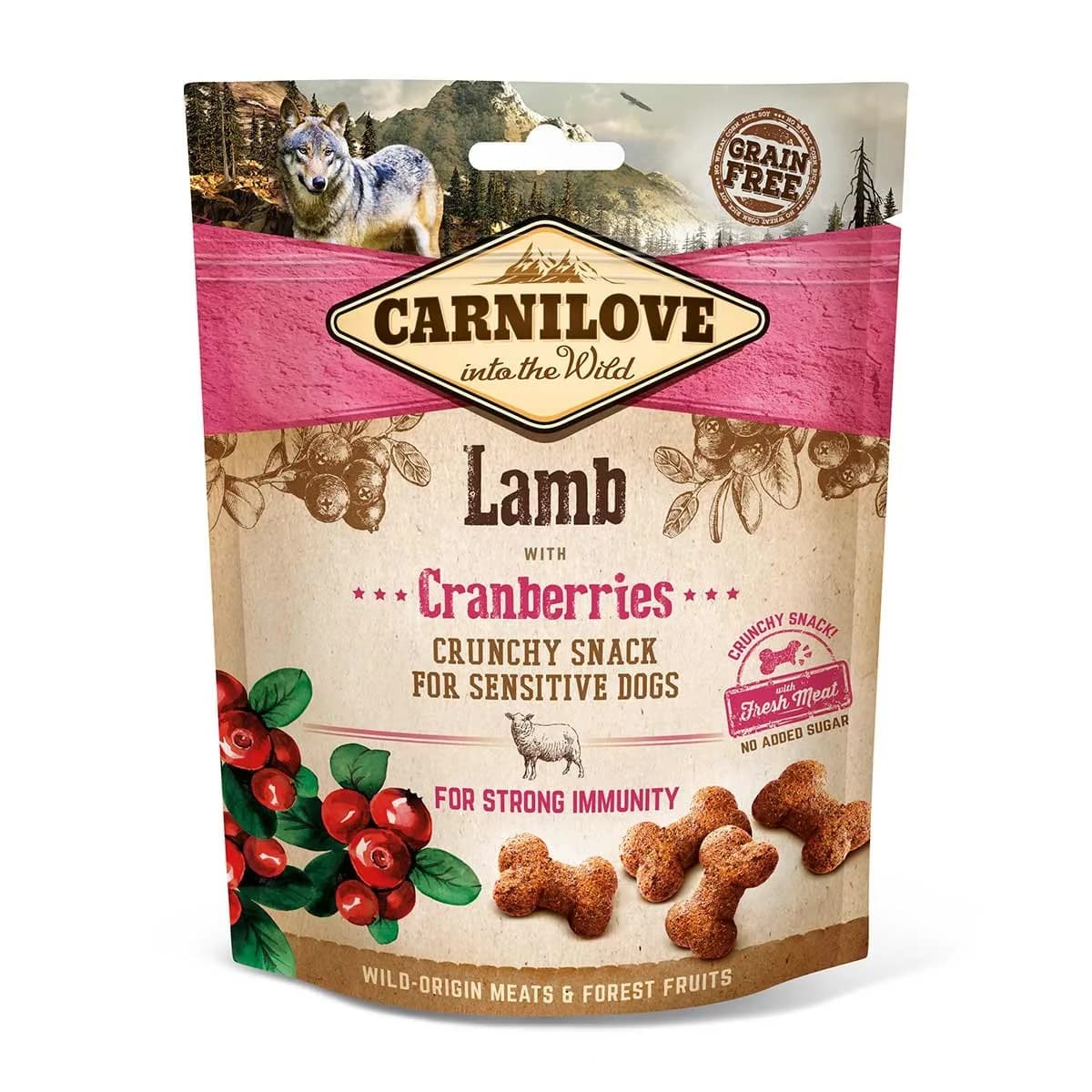 Carnilove Crunchy Snack - Lamb with Cranberries