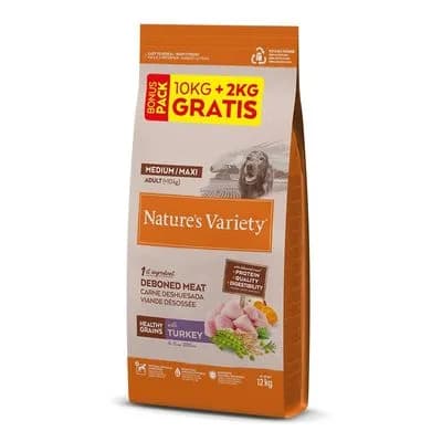 Nature's Variety Nature's Healthy Grains Adult Medium/Maxi con pavo