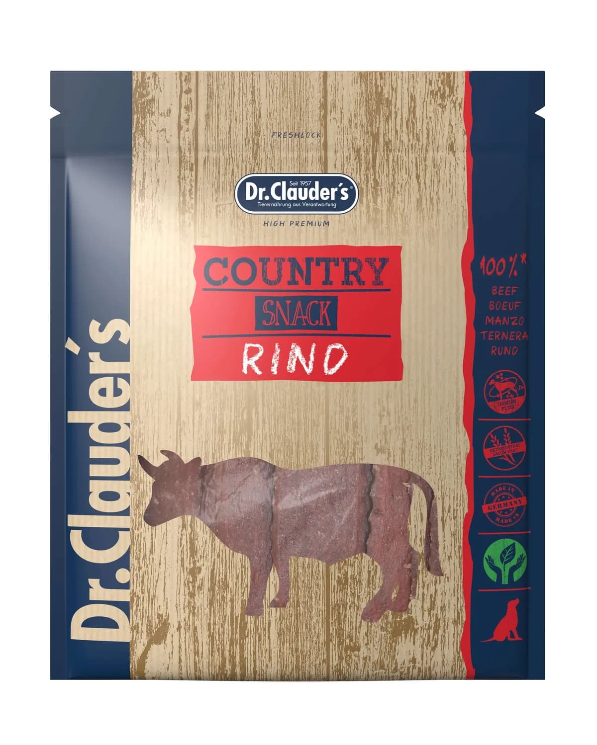 Dr.Clauder solutions for pets GmbH Dr.Clauder´s Country Snack Rind