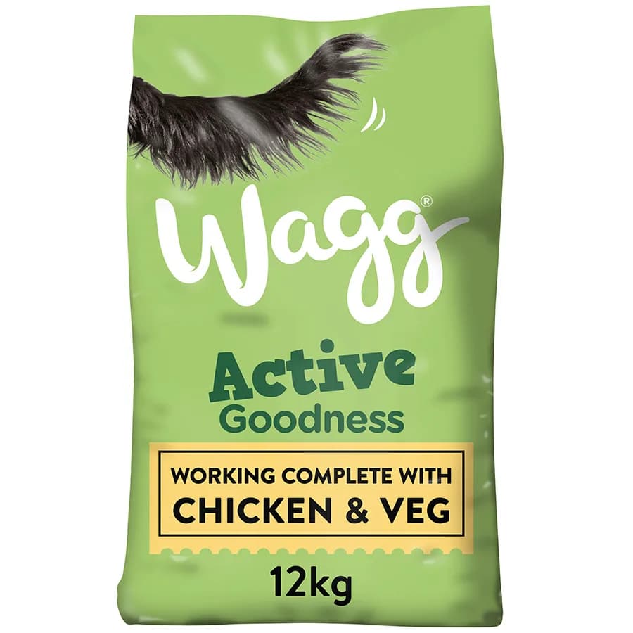 Wagg Active Goodness Working Adult Dry Dog Food Chicken