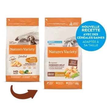 Nature's Variety Healthy Grains Chiot Mini Poulet
