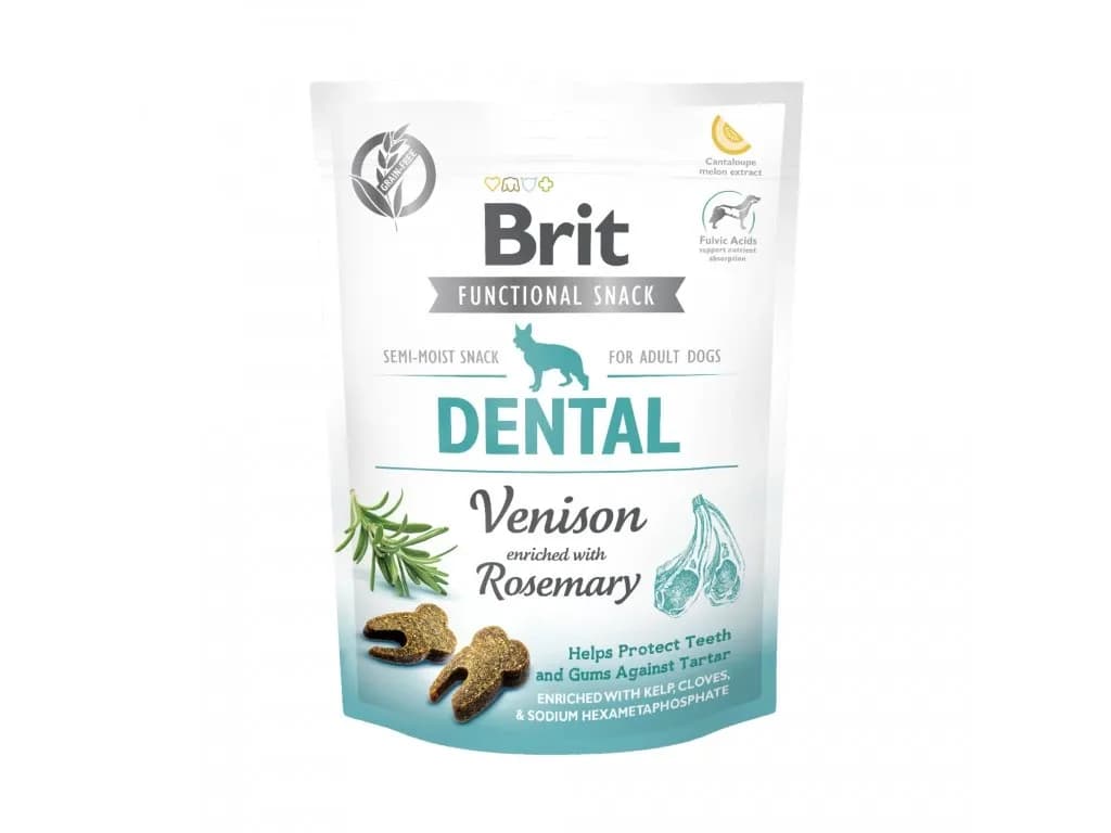 Brit Care Dog Snack Dental Venison
