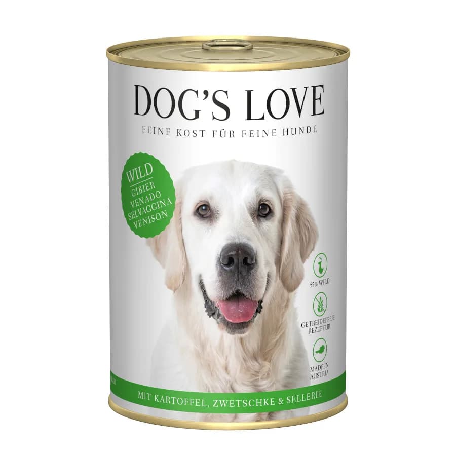 Dog's Love Adulto Venado lata