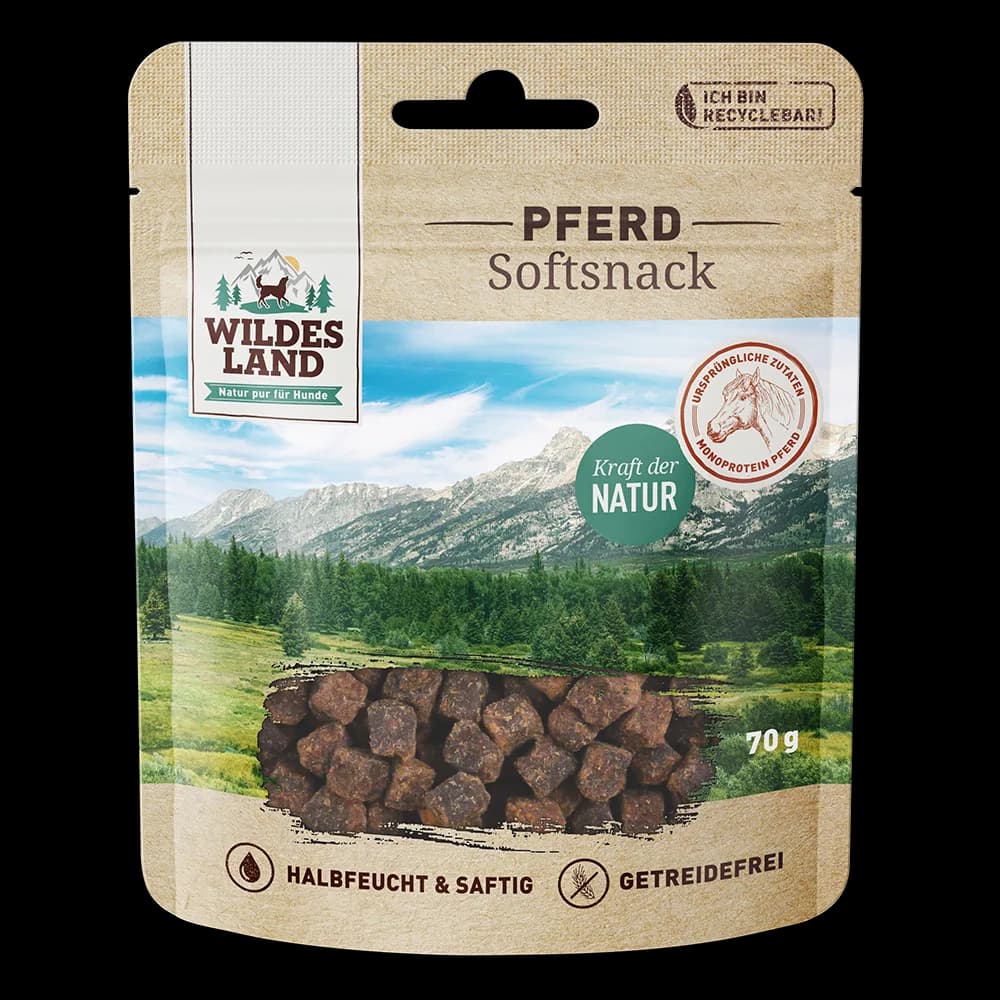 Wildes Land Softsnack Pferd
