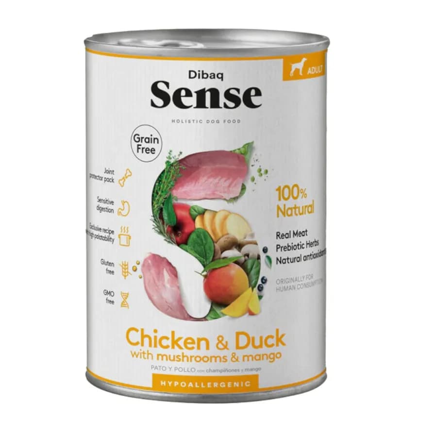 Dibaq Sense Grain Free Adult Pollo & Pato lata