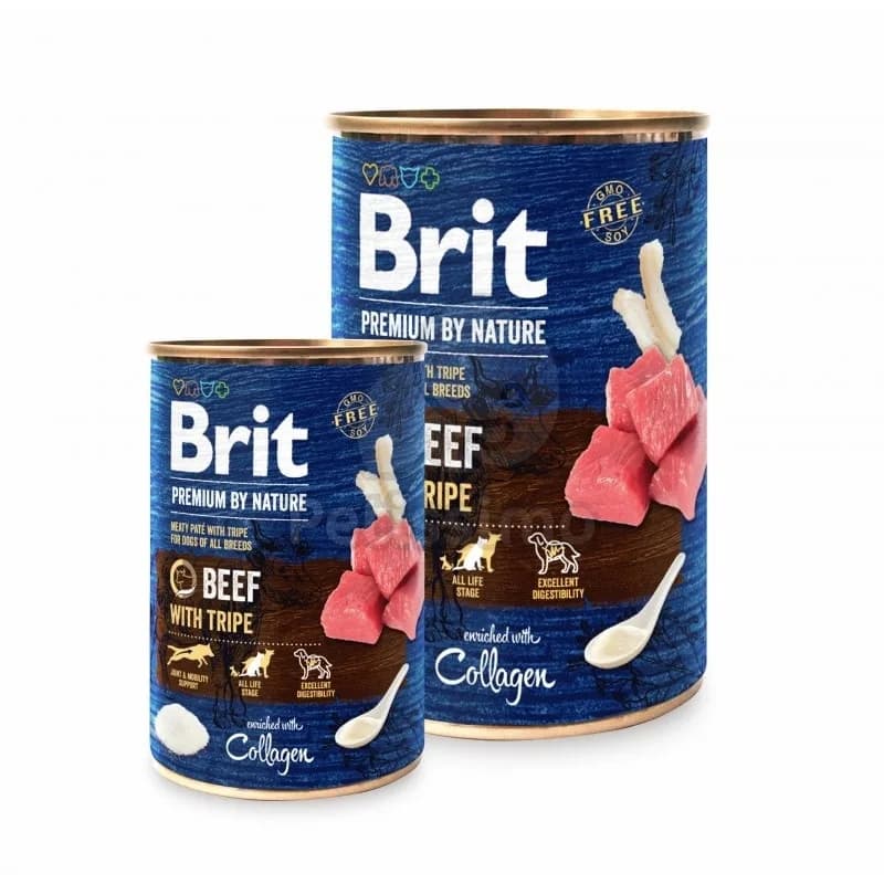 Brit Premium by Nature Adult Beef with Tripes