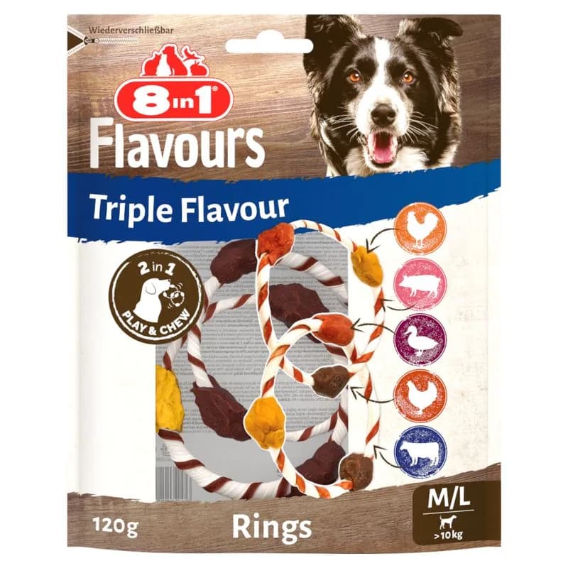 8in1 Triple Flavour krúžky
