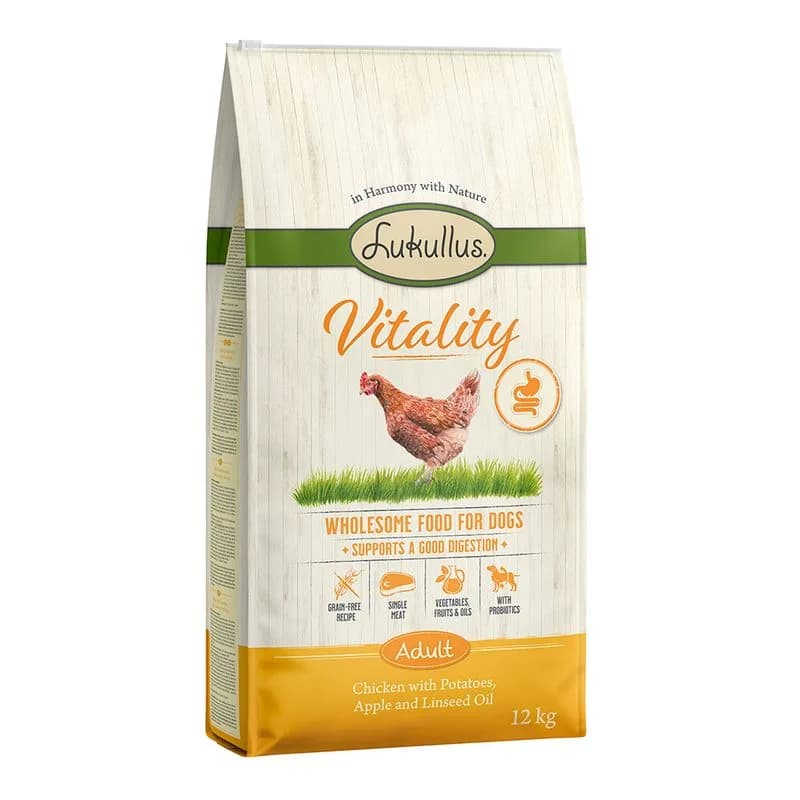 Lukullus Vitality Digestion s kuřecím (bez obilnin)