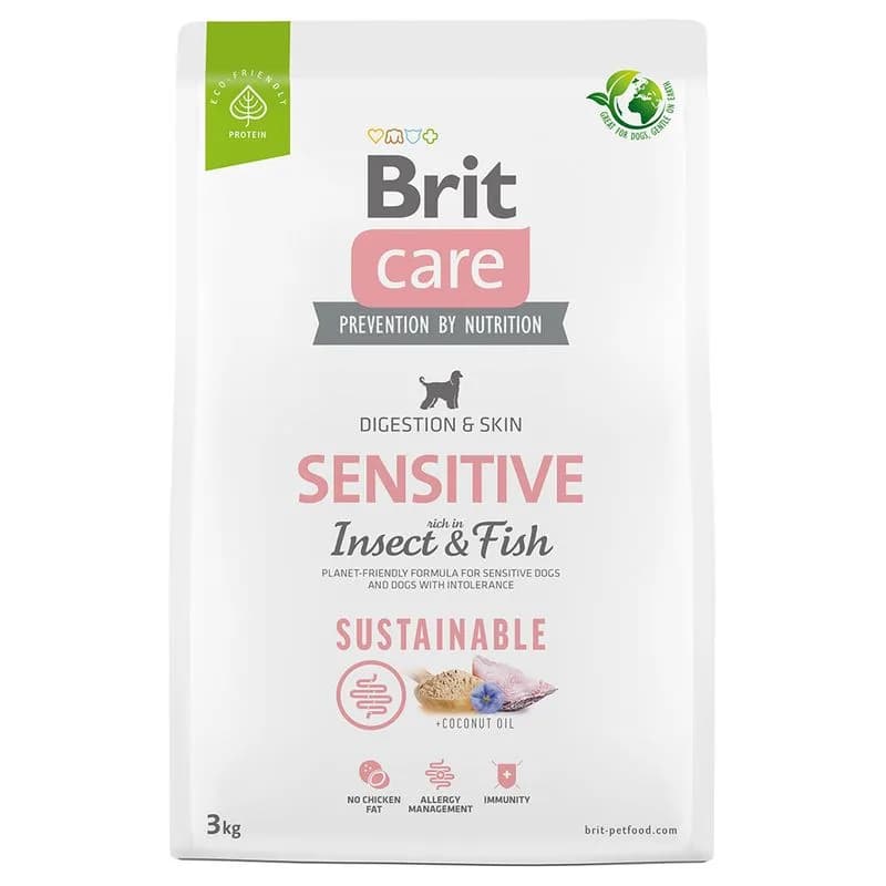 Brit Care Care Sustainable Sensitive poisson, insectes