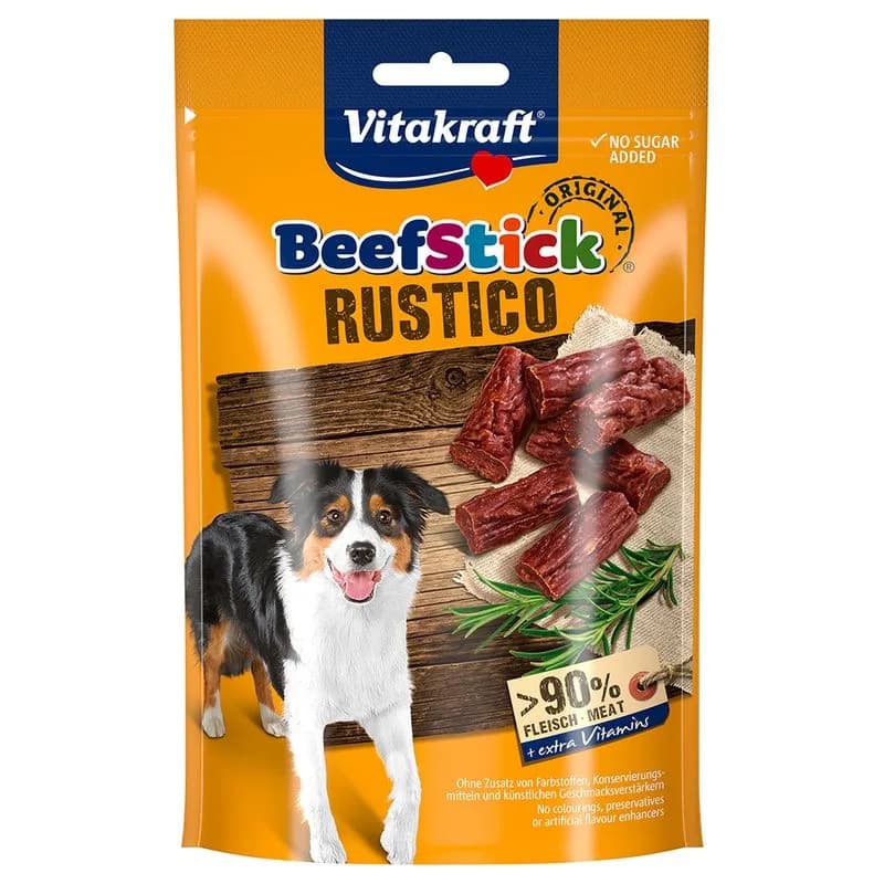 Hundgodis Tuggben Vitakraft Beef Sticks Rustico