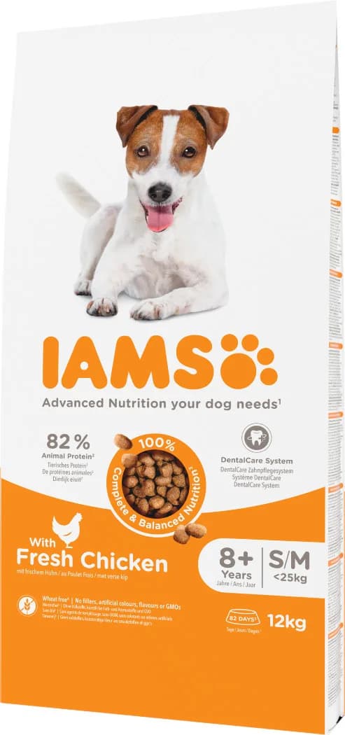 IAMS Senior Small & Medium au poulet