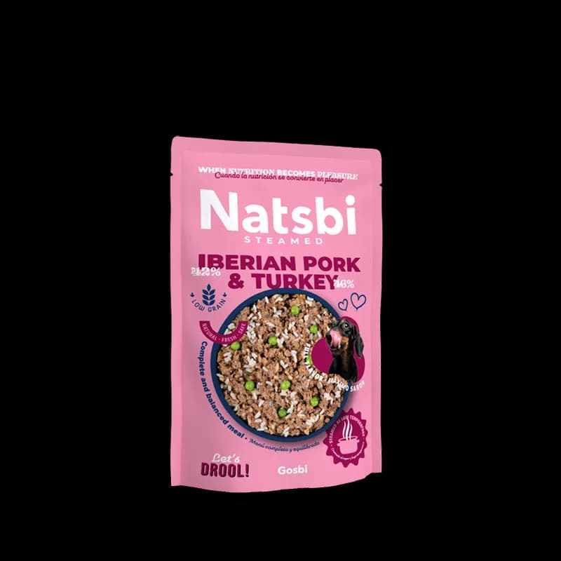 Gosbi Steamed Dog Iberian Pork & Turkey