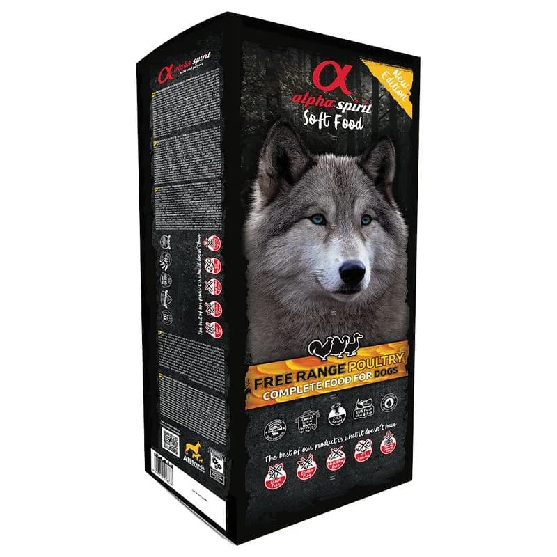 ALPHA SPIRIT Semi-Moist Complete Free Range półwilgotna , drób
