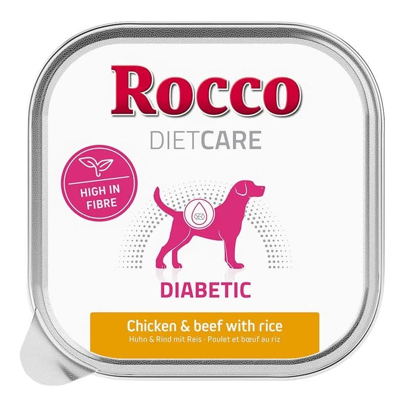 Rocco Diet Care Diabetic poulet, bœuf, riz