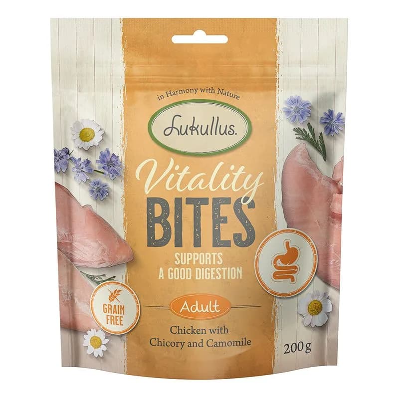 Lukullus Vitality Bites Digestion: kuřecí (bez obilovin)
