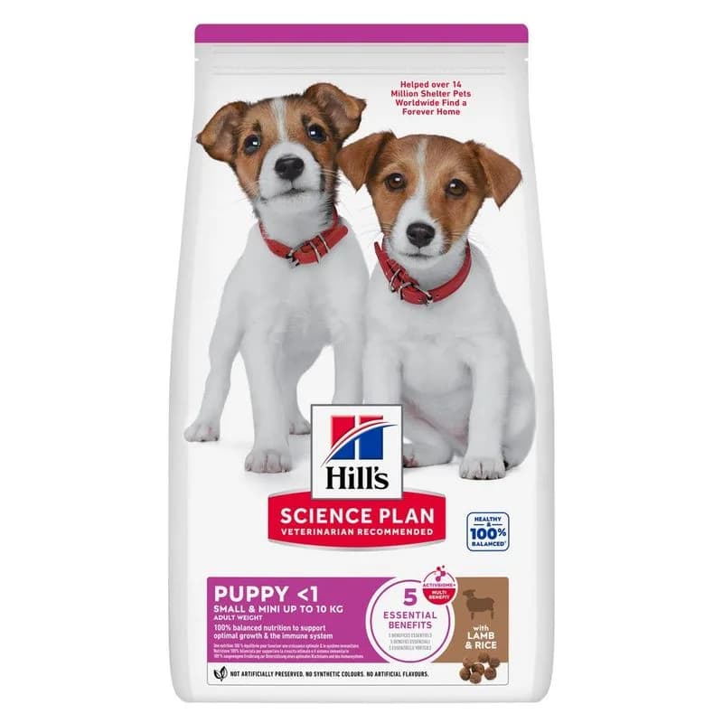 Hill's Science Plan Hill`s Science Plan Puppy Small & Mini Lamb & Rice