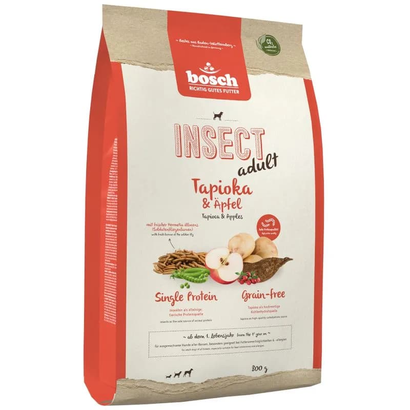 Bosch HPC Adult Insect, jabłko i tapioka