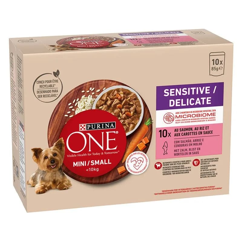 Purina ONE Mini Sensitive Delicate saumon