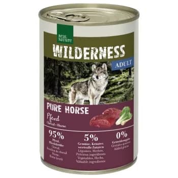 REAL NATURE WILDERNESS Wet Food Dog Adult Pure Horse Horse