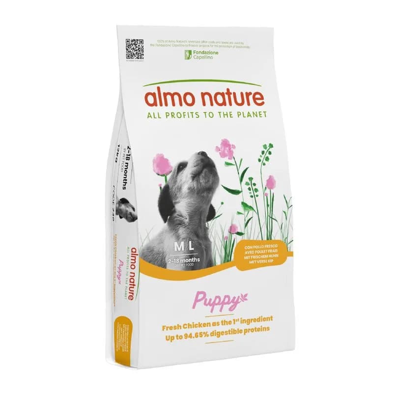 Almo Nature Holistic Medium Puppy Kyckling & ris