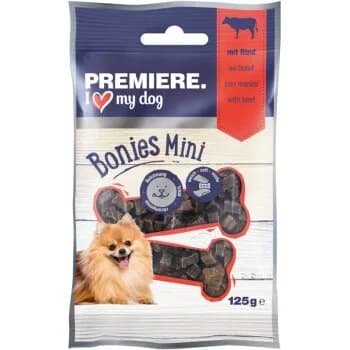 PREMIERE Dog Snack Bonies Mini Beef
