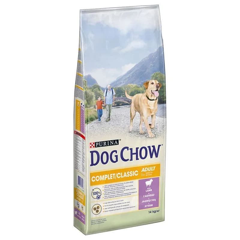 Purina Dog Chow DOG CHOW Complet/Classic granule jahňacie
