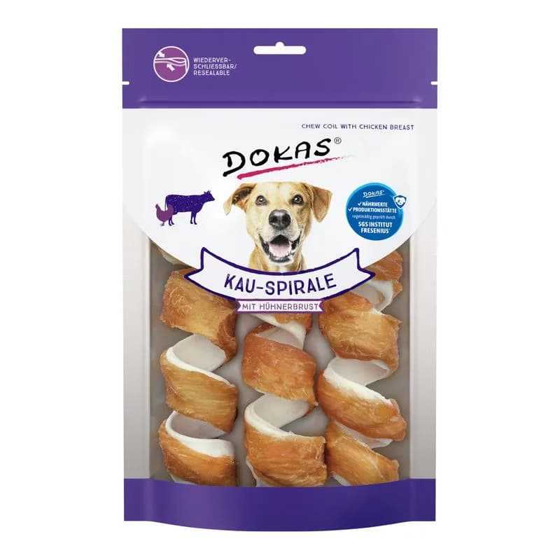 Dokas žvýkací spirála kuřecí prsa