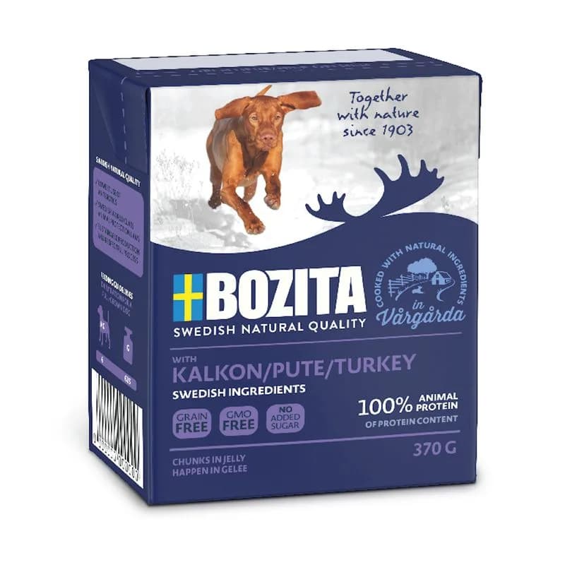 Bozita Naturals Chunks in Jelly, kalkkuna