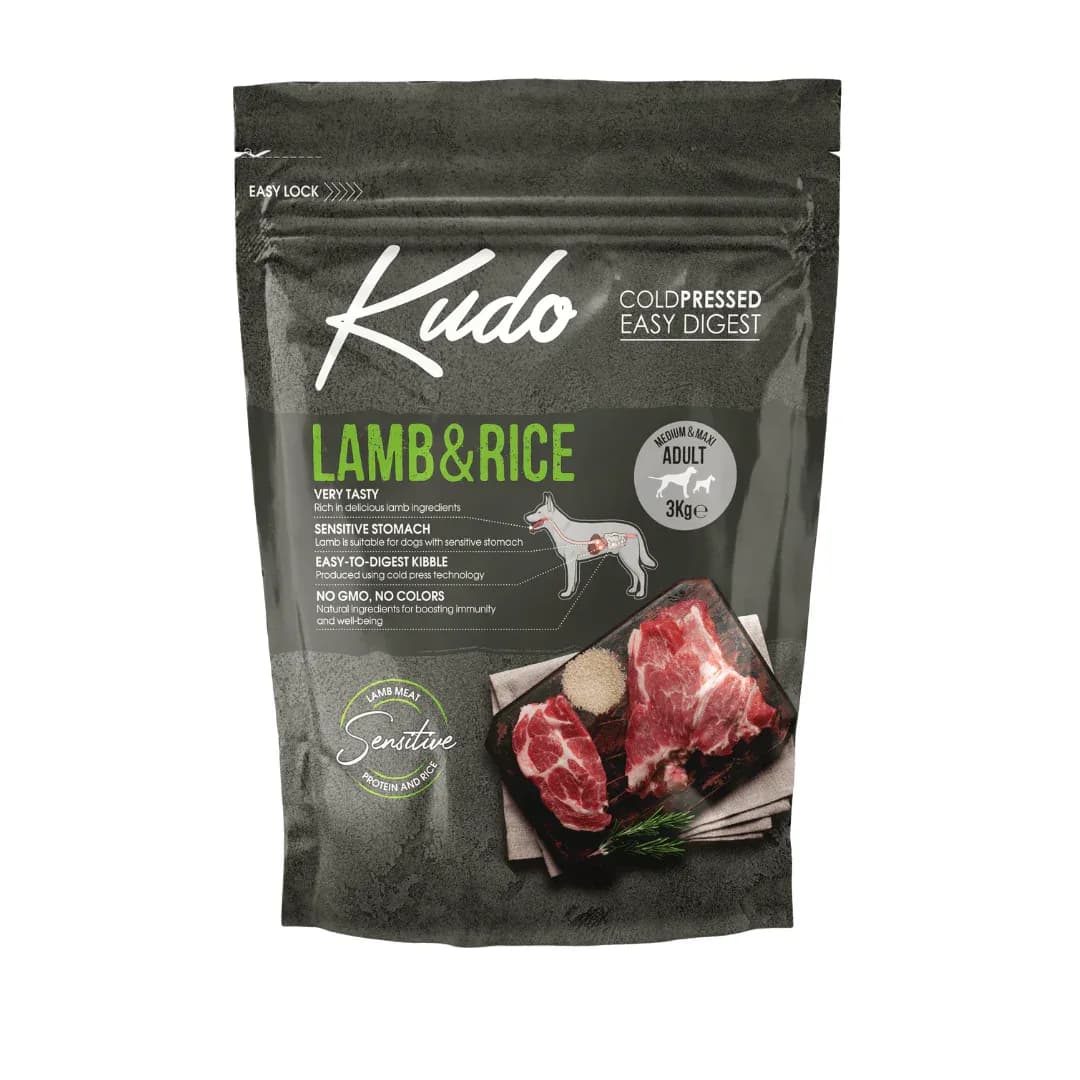 Kudo Lamb and Rice Cold Pressed