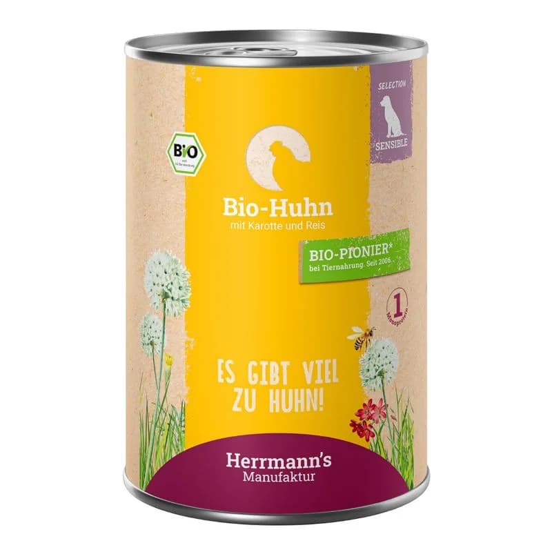 Herrmanns Bio Boites Chien Herrmann's Selection Sensible