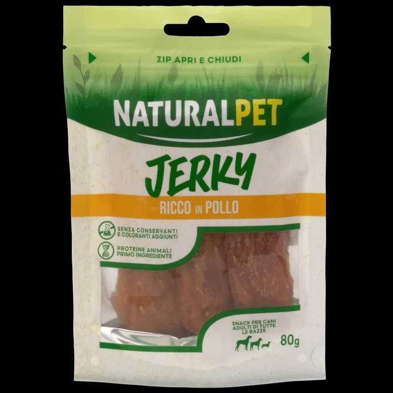 Naturalpet Doggy Snacks Jerky Pollo