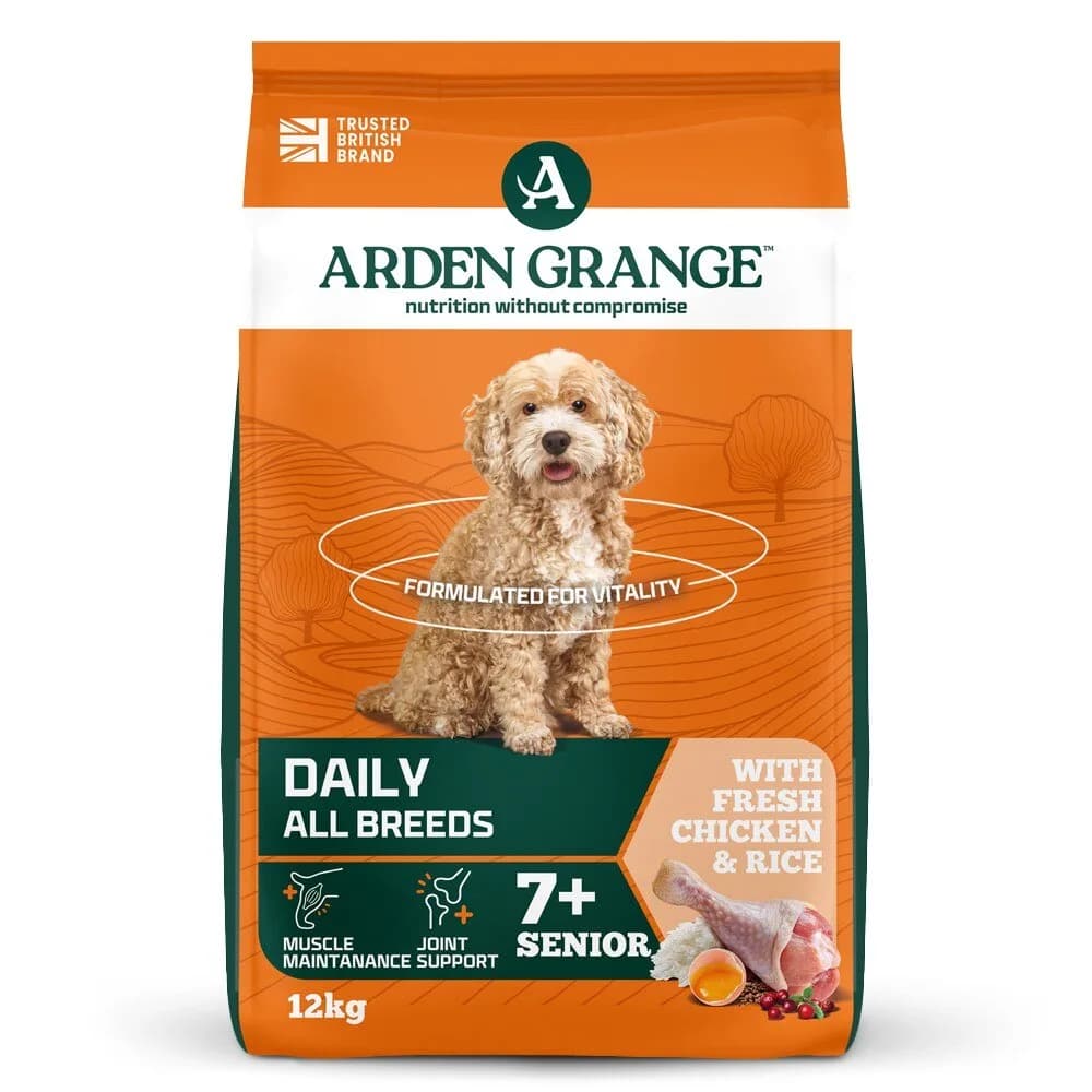 Arden Grange Chicken & Rice Senior Dry Dog Food