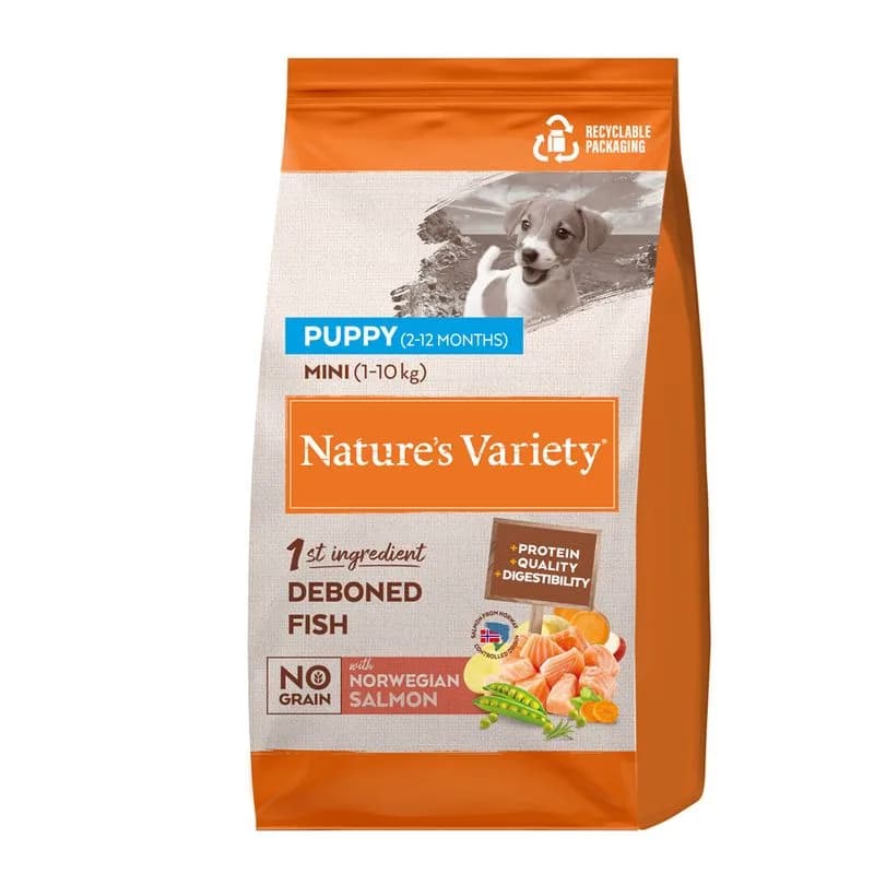 nature Nature's No Grain Mini Puppy Salmon