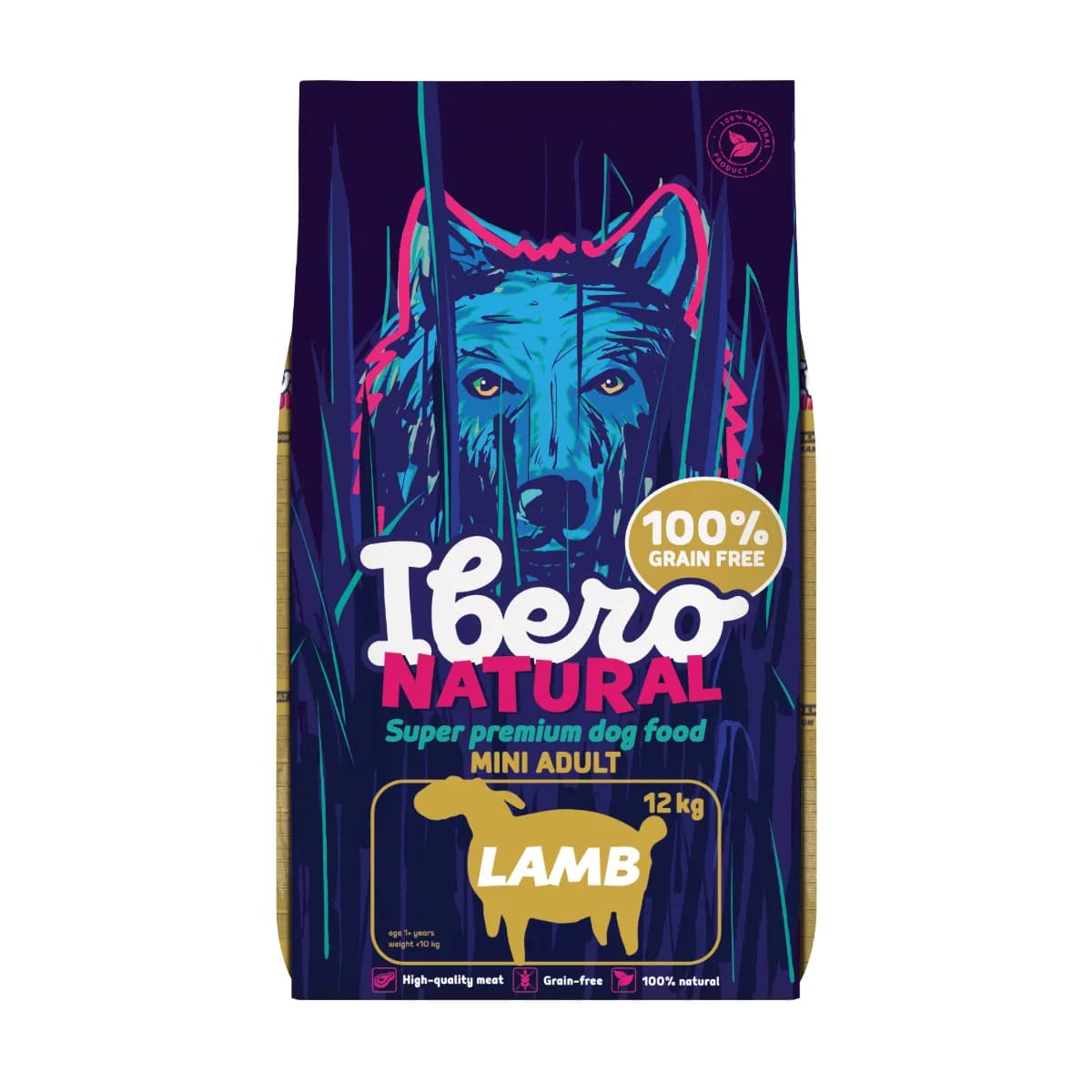 Ibero Natural Dog Mini Adult Lamb