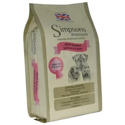 Simpsons Premium Sensitive Adult Dog - Salmon & Potato