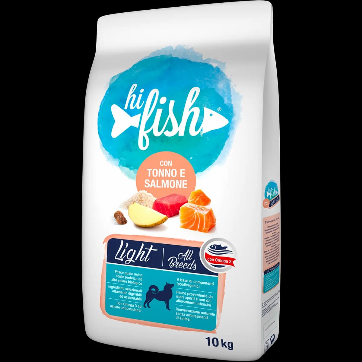 Hi Pet Food Hi Fish Dog Adult Light Tonno e Salmone