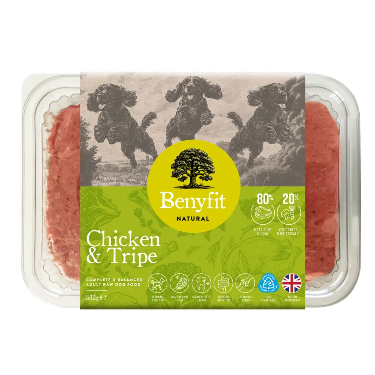 Benyfit Natural Chicken & Tripe Complete Raw