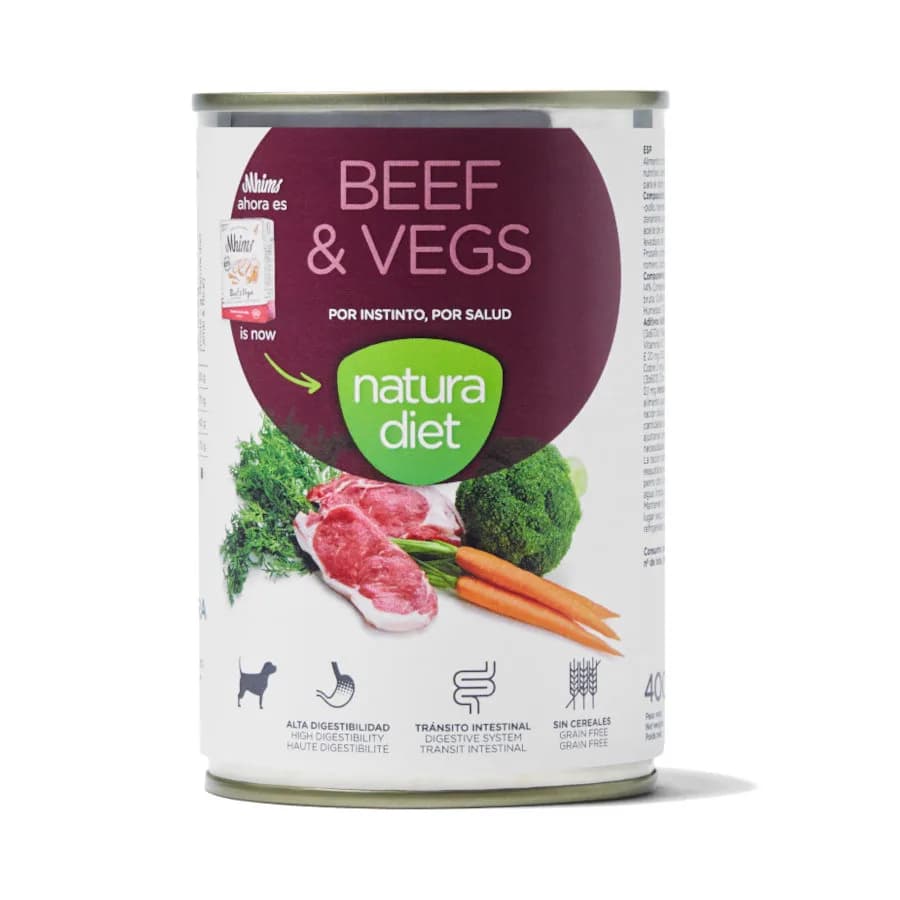 Natura Diet Ternera y Verduras