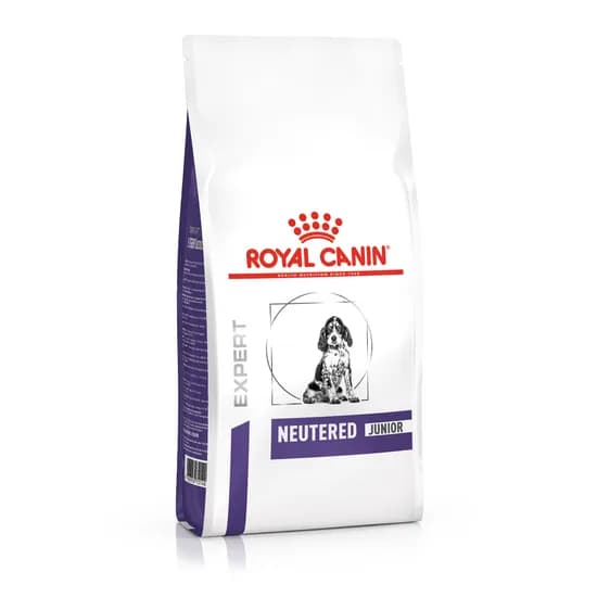 Royal Canin Veterinary Expert Neutered Junior Medium Breed Dry Dog Food Bag