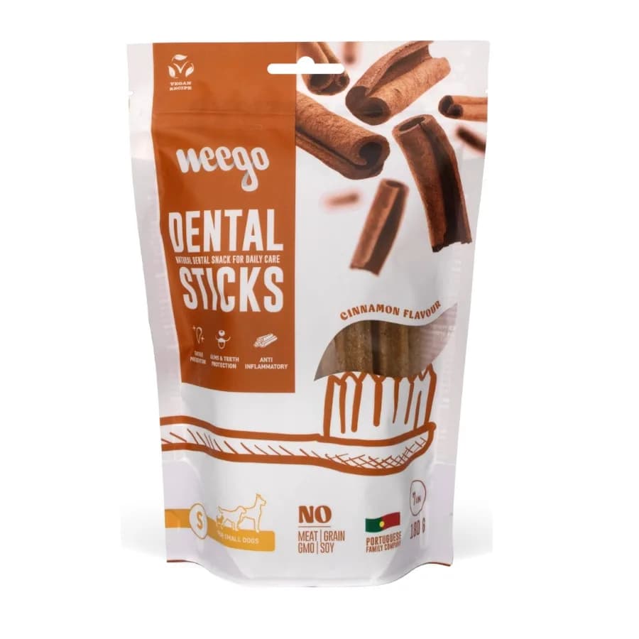 Weego Snacks Dentales Small Canela