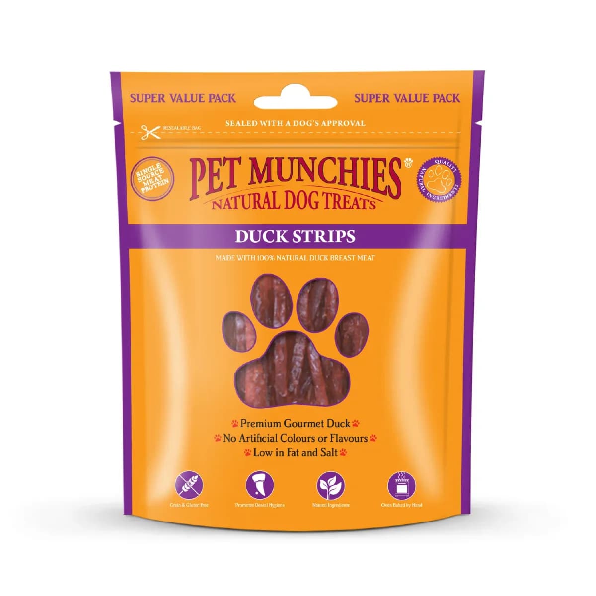 Pet Munchies Duck Strips