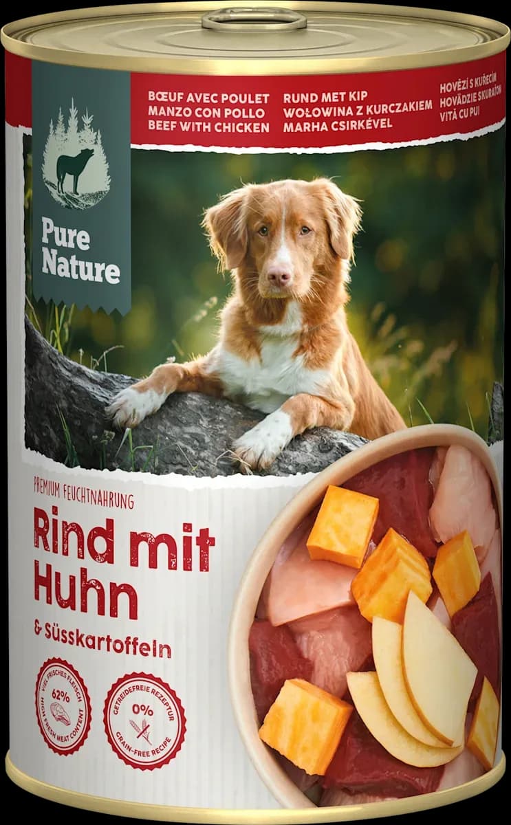 Pure Nature Rind mit Huhn & Süßkartoffeln